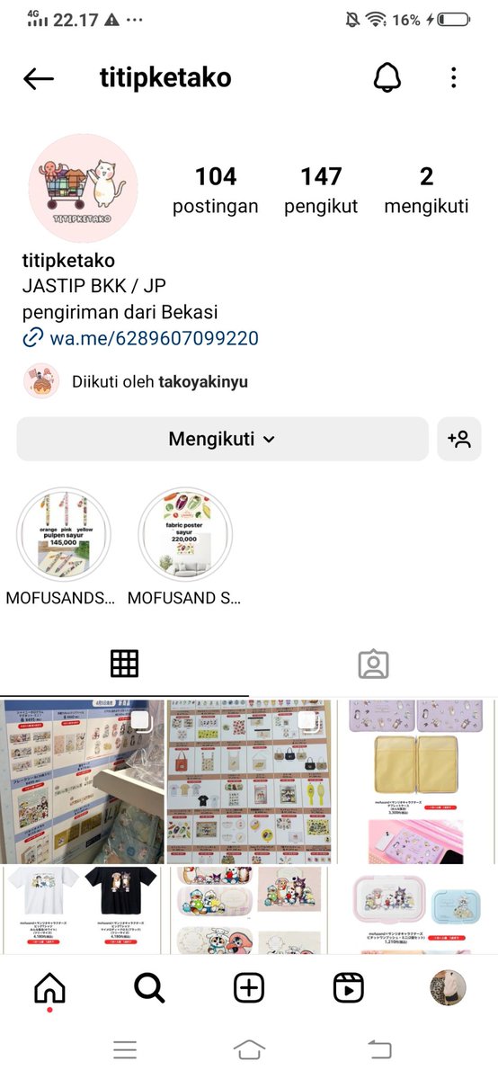 qisoka's tweet photo. @takoyakinyu @titipketako donee kak, thanks for the GA wish me luck huhu💗 https://t.co/SpcAv32hgE