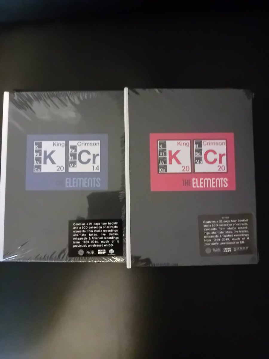 Got a package today 😁
#Kingcrimson elements tour 2014 and 2020 👍