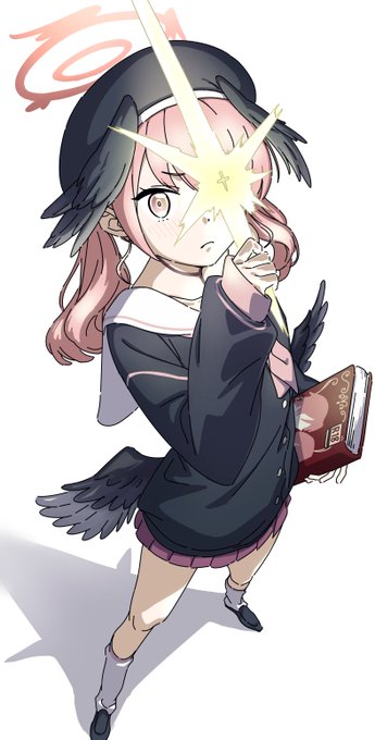 お誕生日なので、処刑人の剣を持ったコハルを描きました。#ブルアカ 