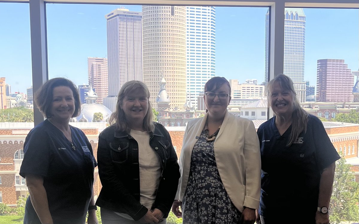 Professor @AmandaPhelan1, Director of Global Relations, and Gráinne Curistan, Global Officer, visited the @USouthFlorida and @UofTampa Nursing schools last week where they engaged in wonderful conversations about potential future opportunities and collaborations.🌎🇺🇸