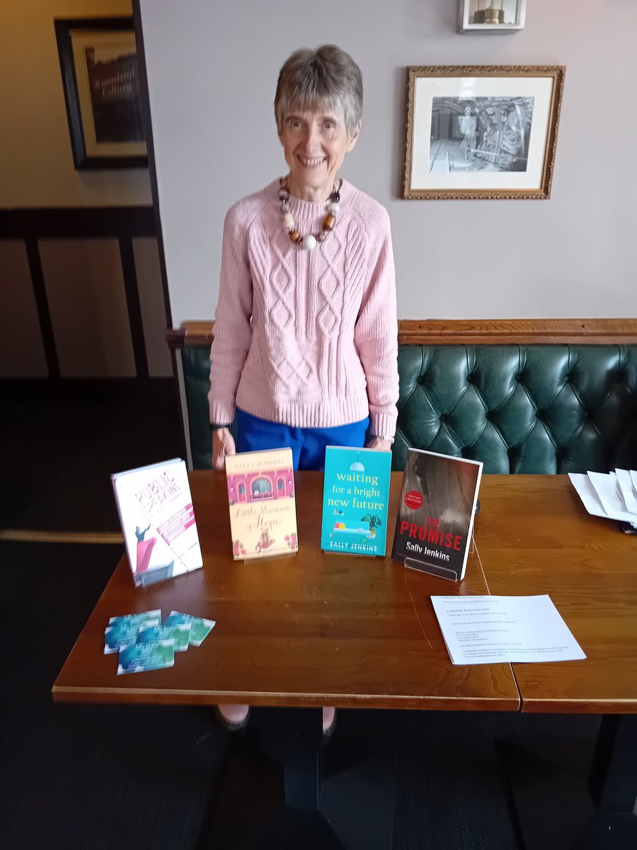 sallyjenkinsuk's tweet image. Many thanks to the members of West Bromwich Probus Club for being a wonderful audience for my talk today, 'Richard Osman and Me', which covers the ups &amp;amp; downs of an author's life, the Museum of Broken Relationships &amp;amp; my (tenuous!) connection to Mr Osman.
#publicspeaking #Probus