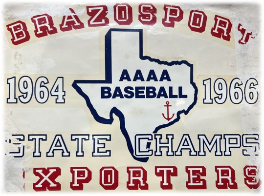 Brazosport HS Baseball will be celebrating the 1964 Exporter State Championship Team, 4/16 @6:30pm, Exporter Baseball Field. The “1964 Team Celebration” tailgate will begin @ 5:15 behind the home bleachers. It’s going to be a great night! #BHSExporters #1964StateChamps #BISDpride