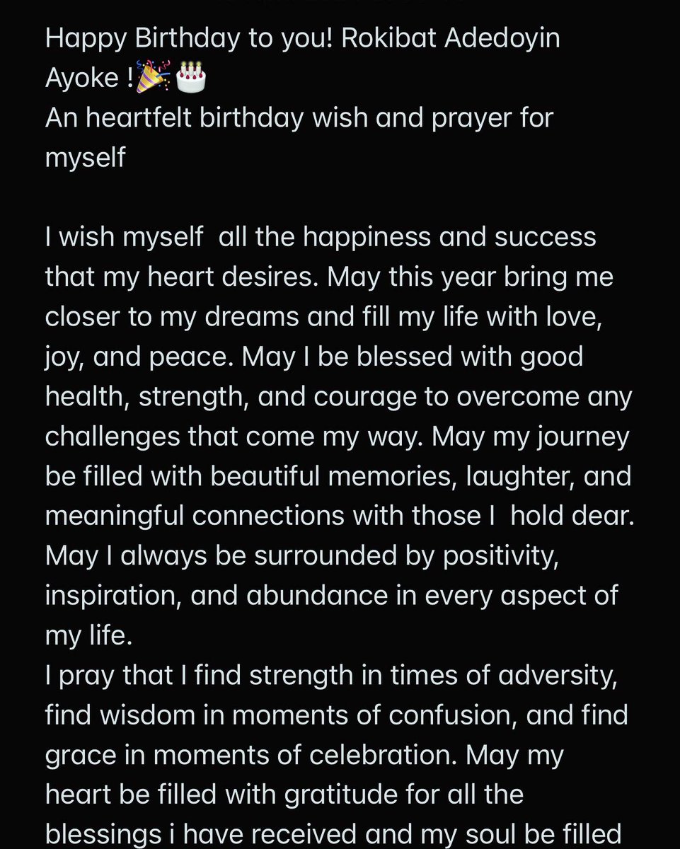 AdeDouin's tweet photo. Happy birthday to the exceptional person who knows me better than anyone else - myself! Here's to another year of self-discovery and growth…🥂🥂🥂🎉🎉🎂🎂🎂❤️❤️❤️❤️ https://t.co/zTziIKO0ym