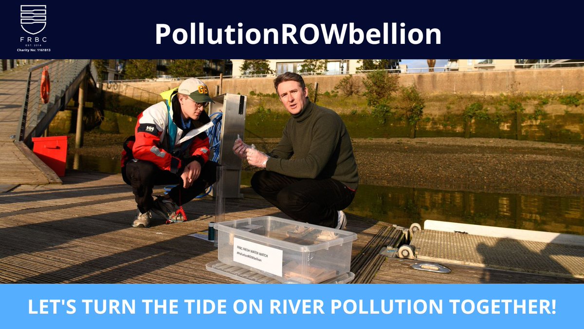🌊Let’s turn the tide on #RiverPollution. At @FulhamReachBC we are water quality testing to help preserve the #Thames ecosystem. If you, your company, or school want to get involved with our #PollutionROWbellion, please get in touch. #Rivercleanup #ProtectOurRiver #Environment