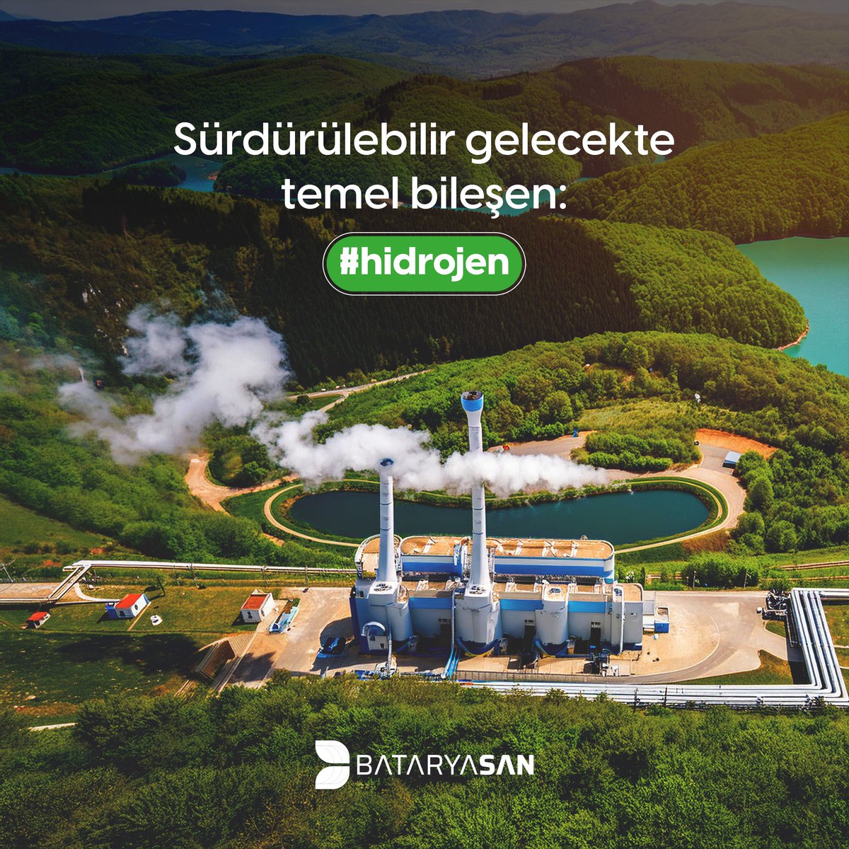 Sürdürülebilir gelecekte temel bileşen: #YeşilHidrojen 

#powergenerator #greenenergy #cleanenergy #energy #greenhydrogen #powerstation #temizenerji #hydrogen