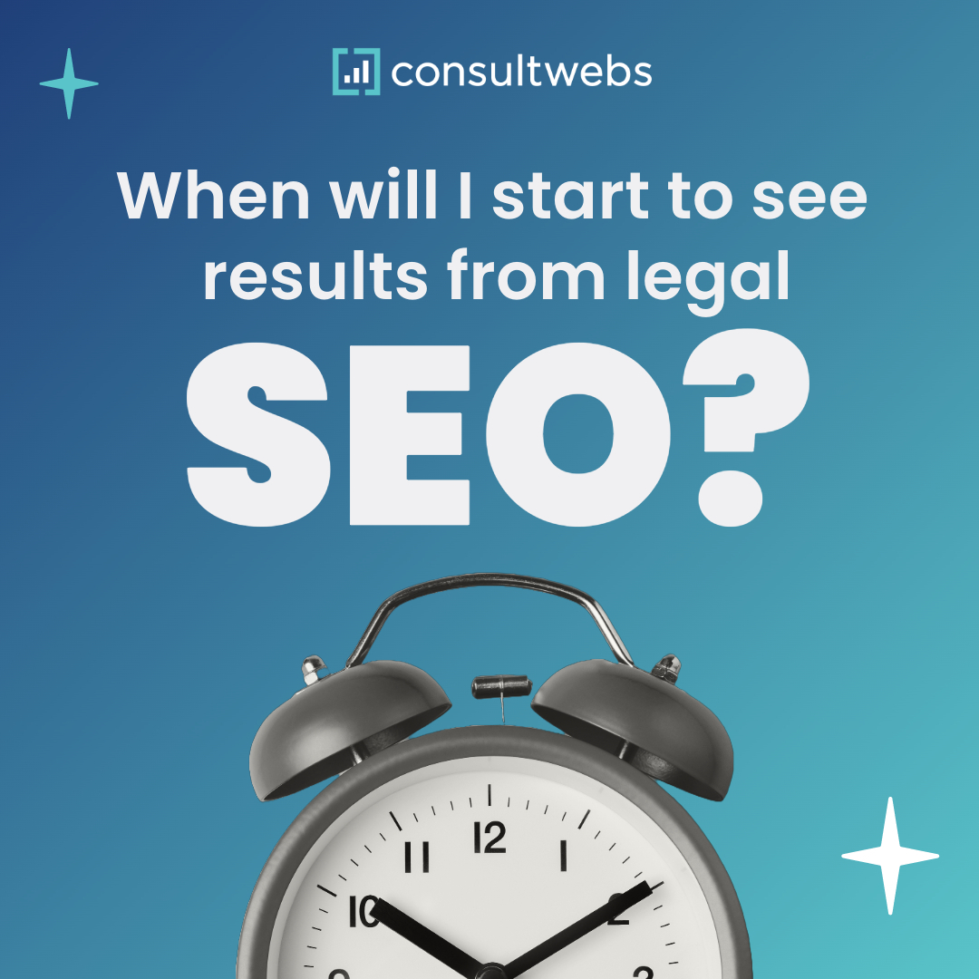 ⏳ Whether you're starting fresh or building on success, the timeline varies.

📈 Catching up may take months to years, but with the right strategy and experts at Consultwebs, success is within reach. Contact us!

#LegalMarketing #SEO