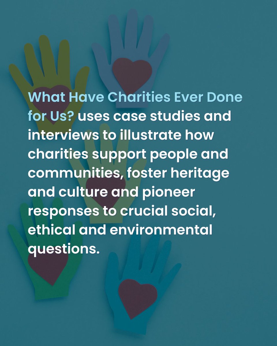 Bristol Uni Press (@brisunipress) on Twitter photo Charities are making a real impact in the world, and we're proud to support <a href="/WarChildUK/">War Child UK</a> this year.
#SocialJusticeBook #SocialProgress
Learn more about #Charities with 50% off the paperback of ‘What Have Charities Ever Done for Us?’ using code CHA50:
ow.ly/hOrY50RgjOS Charities are making a real impact in the world, and we're proud to support <a href="/WarChildUK/">War Child UK</a> this year.
#SocialJusticeBook #SocialProgress
Learn more about #Charities with 50% off the paperback of ‘What Have Charities Ever Done for Us?’ using code CHA50:
ow.ly/hOrY50RgjOS