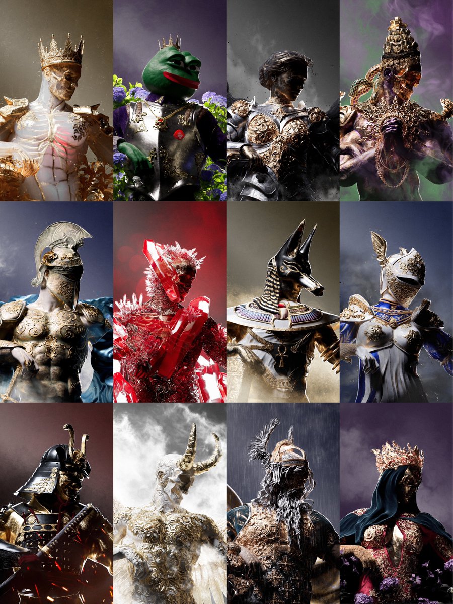 GM 👑 'Nexus Anima' by @MuhjuArt is now live on Ninfa. This collection of 50 1/1 characters was batch-minted in The Lab for an ultra-efficient gas fee! 🧪 Link to the collection below 🔗