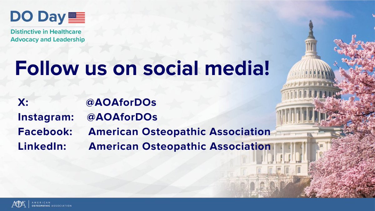 NYITCOMDO's tweet photo. It's National Osteopathic Medicine Week! 

Show the world you are #DOProud by celebrating the unique approach DOs bring to healthcare. 

Follow @AOAforDOs now! https://t.co/2jc7yWDCPE