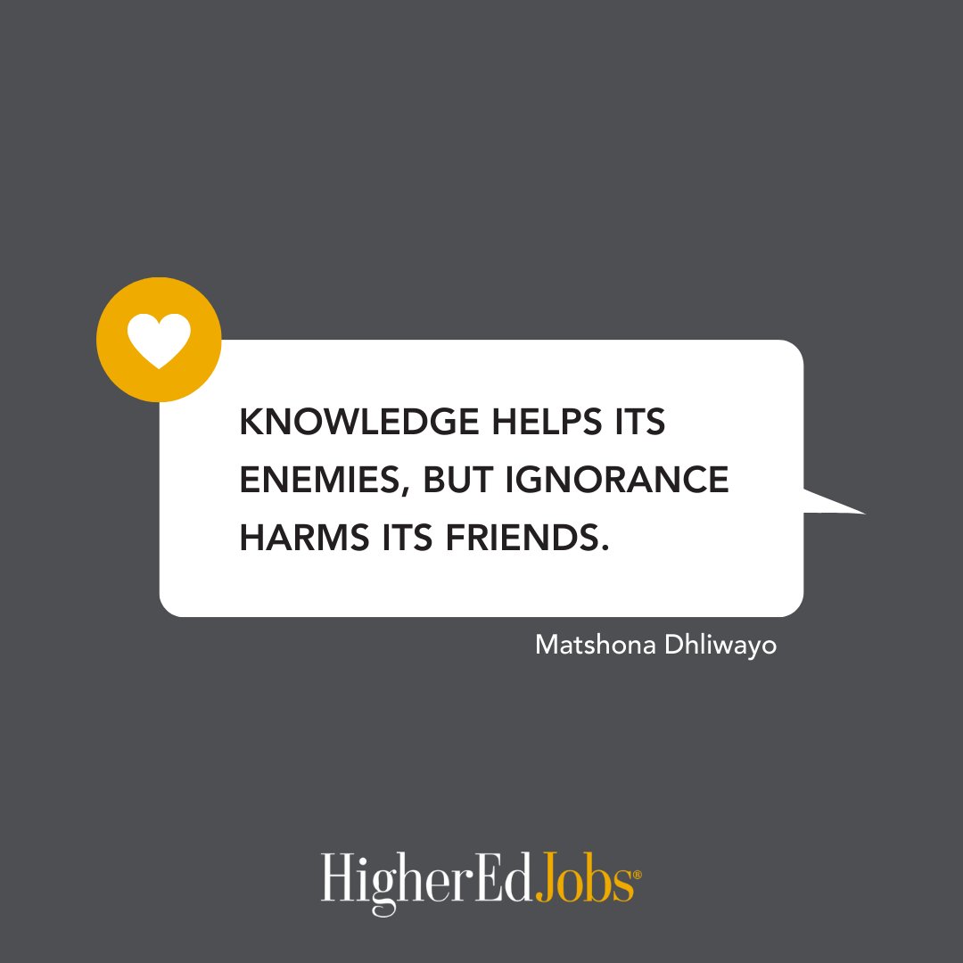 #monday #knowledge #highered #newweek #quote