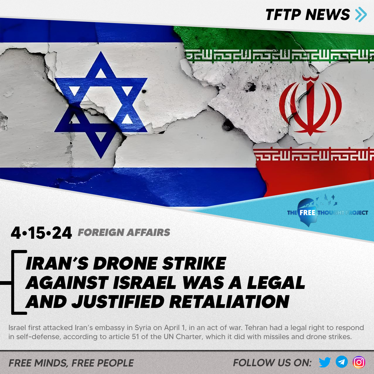 Also don't forget that Israel has repeatedly bombed Lebanon, a top UN expert has formally accused Israel of genocide in Gaza; and Israel has flagrantly violated a ruling by the International Court of Justice. Read More: thefreethoughtproject.com/foreign-affair… #TheFreeThoughtProject