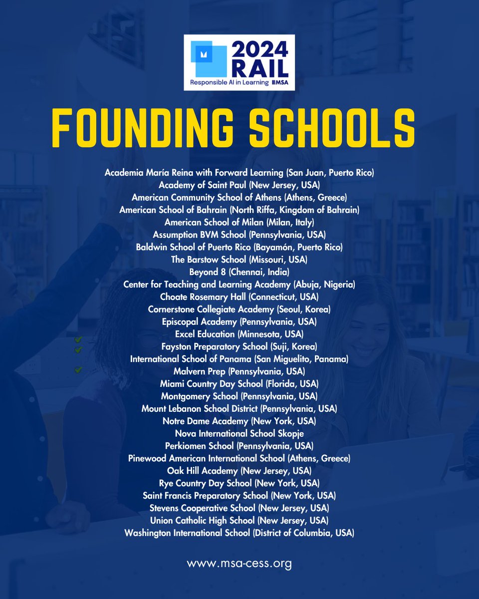 Ron Davis, Ed.D. (@ronald_p_davis) on Twitter photo #leboproud that Dr. Thompson <a href="/jthompsonmtlsd/">Joel Thompson</a> will be leading the MTLHS' team as part of a virtual international cohort to examine Responsible AI Learning (RAIL) with <a href="/MSAaccredited/">Middle States Assoc.</a>. <a href="/MTLSD/">MtLebanon SD</a> #leboproud that Dr. Thompson <a href="/jthompsonmtlsd/">Joel Thompson</a> will be leading the MTLHS' team as part of a virtual international cohort to examine Responsible AI Learning (RAIL) with <a href="/MSAaccredited/">Middle States Assoc.</a>. <a href="/MTLSD/">MtLebanon SD</a>
