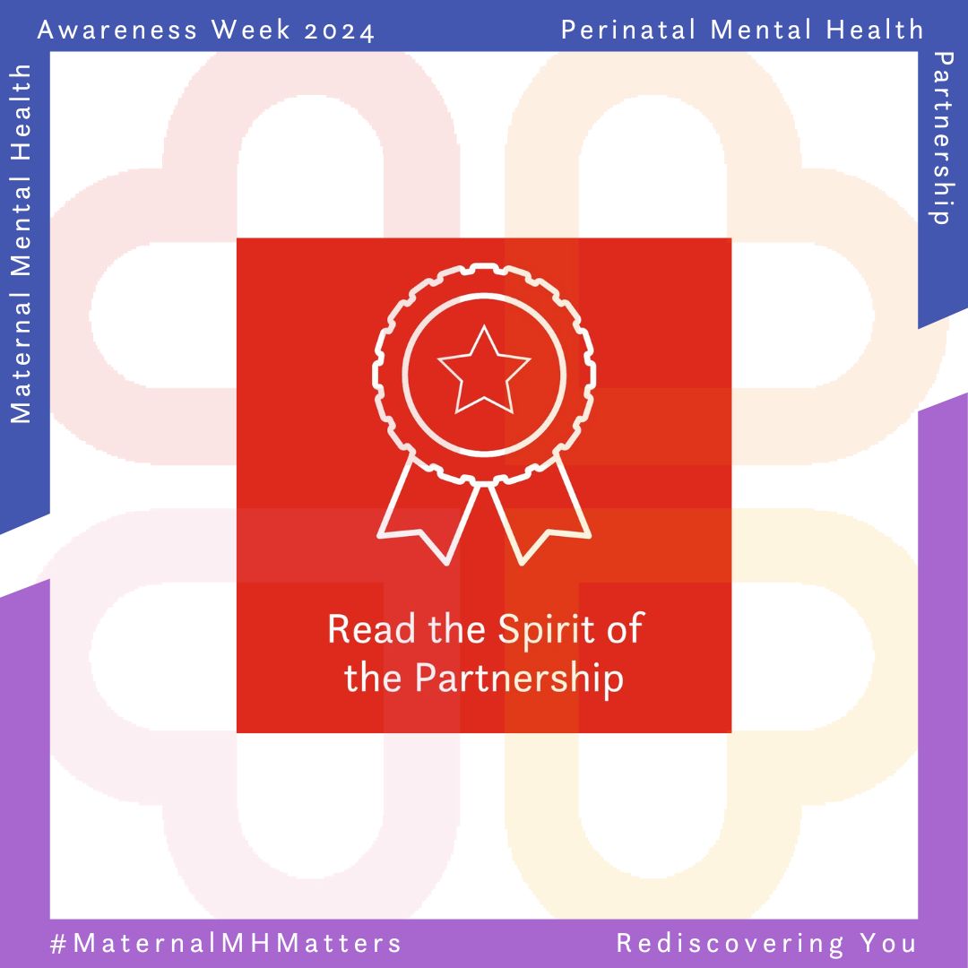 All this week we've been proud to support #maternalmhawarenessweek alongside @PMHPUK. We hope you've enjoyed hearing about how you can engage with us if you work in the #perinatalmentalhealth #vcse sector. Finally, why not take a look at our 'Spirit of the Partnership' document?
