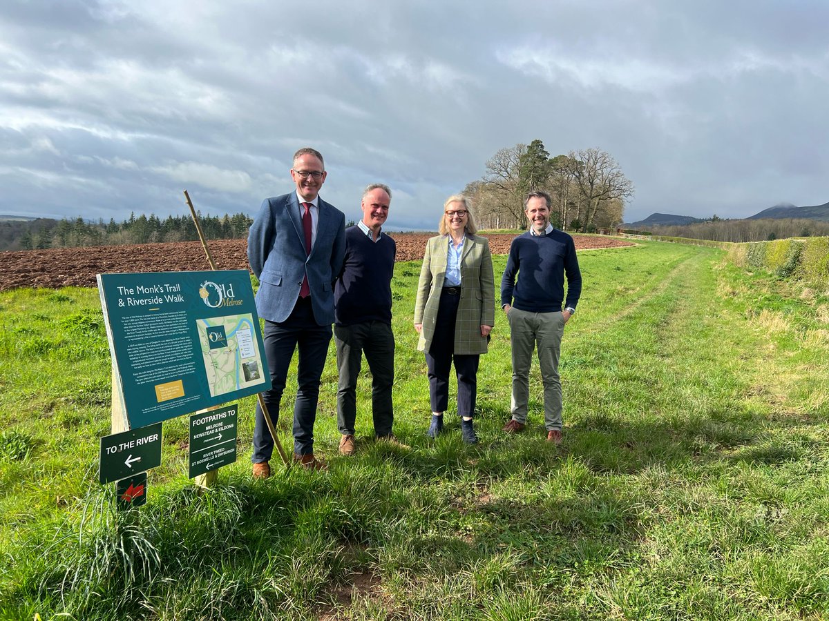 The River Tweed is famous for its salmon fishing, historic landmarks and much more. @tweed_forum's project, Destination Tweed, will share stories of the river through a 113-mile trail from Moffat to Berwick upon Tweed. It was great to see how the project is progressing!