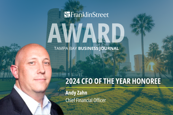 FranklinST_llc's tweet image. Franklin Street is pleased to announce Chief Financial Officer Andy Zahn has been recognized as a 2024 CFO of the Year Honoree by Tampa Bay Business Journal! Congratulations on this award, Andy!
franklinst.com/franklin-stree…