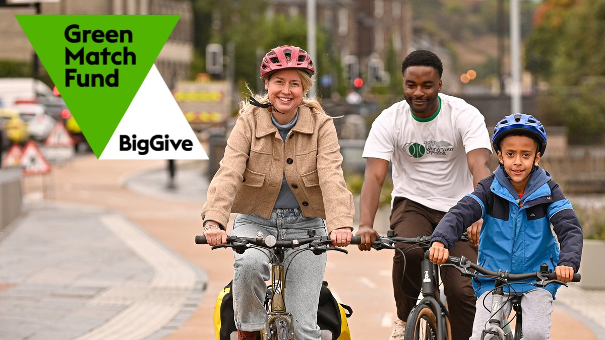 From 18-25 April, donations through @BigGive's Green Match Fund will support #VolunteeringHebrides, @CamGlenBikeTown, @OutfitMoray and @common_wheel to deliver bikes and additional cycle training to individuals from under-represented groups. Learn more: orlo.uk/9yn53