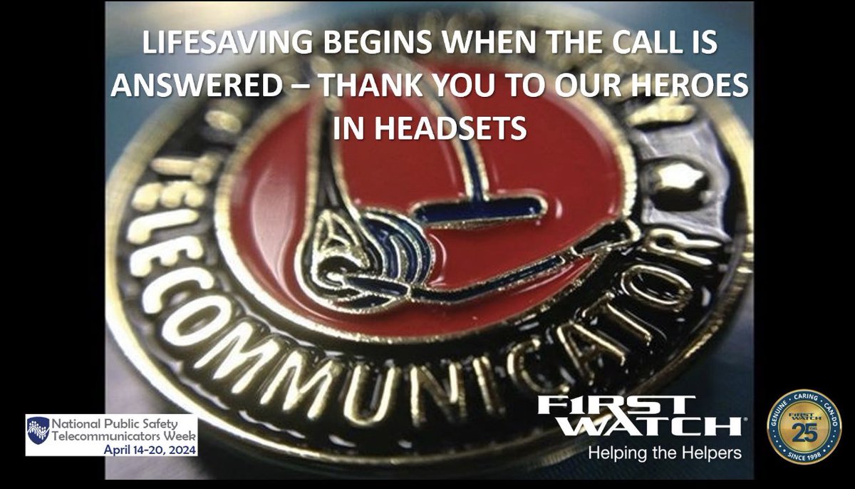 Life Saving begins on the phone! Today we honor and thank our communicators for their amazing contribution to patient care. #NPSTW2024