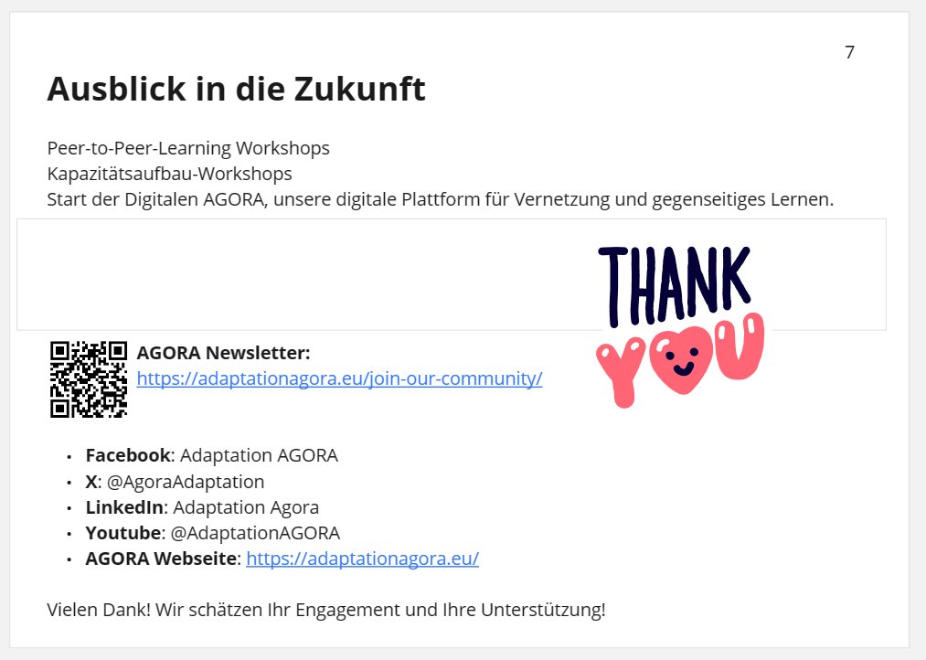 AgoraAdaptation's tweet photo. 💡During our recent meeting, participants played a crucial role in identifying #gaps and #strategies to effectively reach citizens in #Dresden. Their insights were invaluable in understanding what is needed! #AGORAProject #CitizenEngagement #collaboration
@EuCitSci https://t.co/pYFpZNRr5T