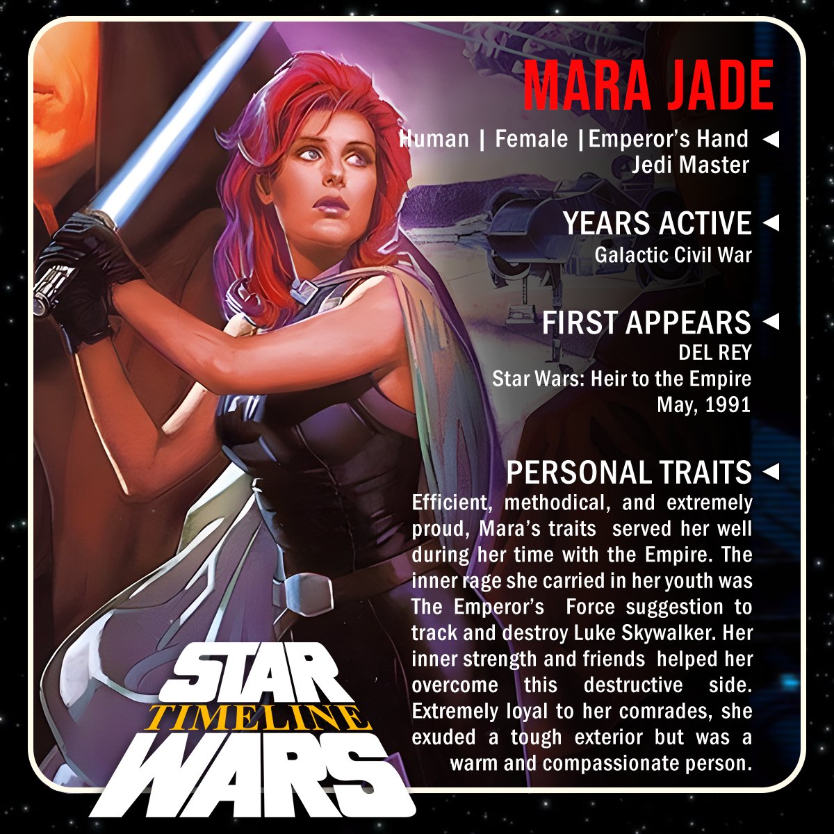 Say Aye if the Expanded Universe gave you the BEST heroines in Star Wars!