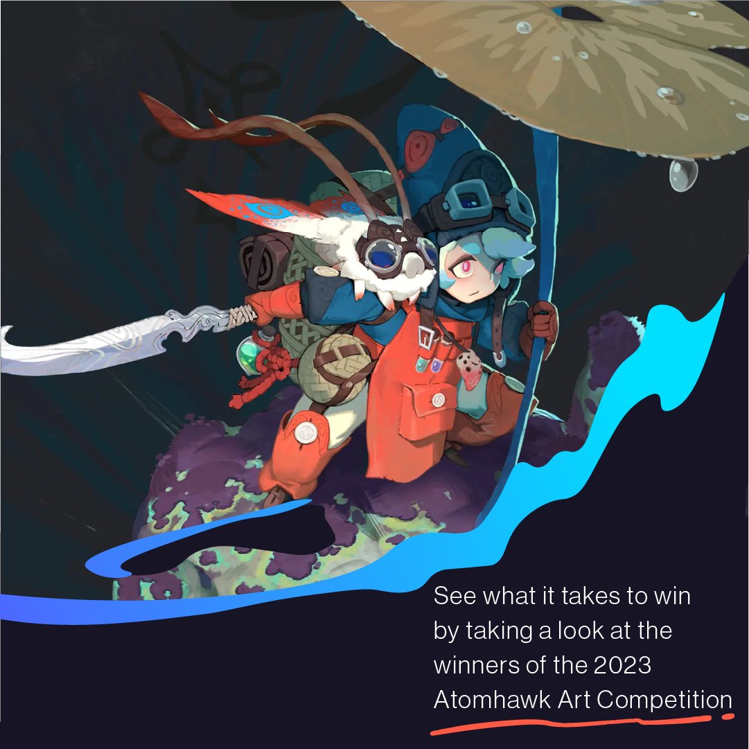 Want to see what makes the winners tick? Our second resource takes a deep dive into last year's winning entries ➡️ atomhawk.com/resources/art-…