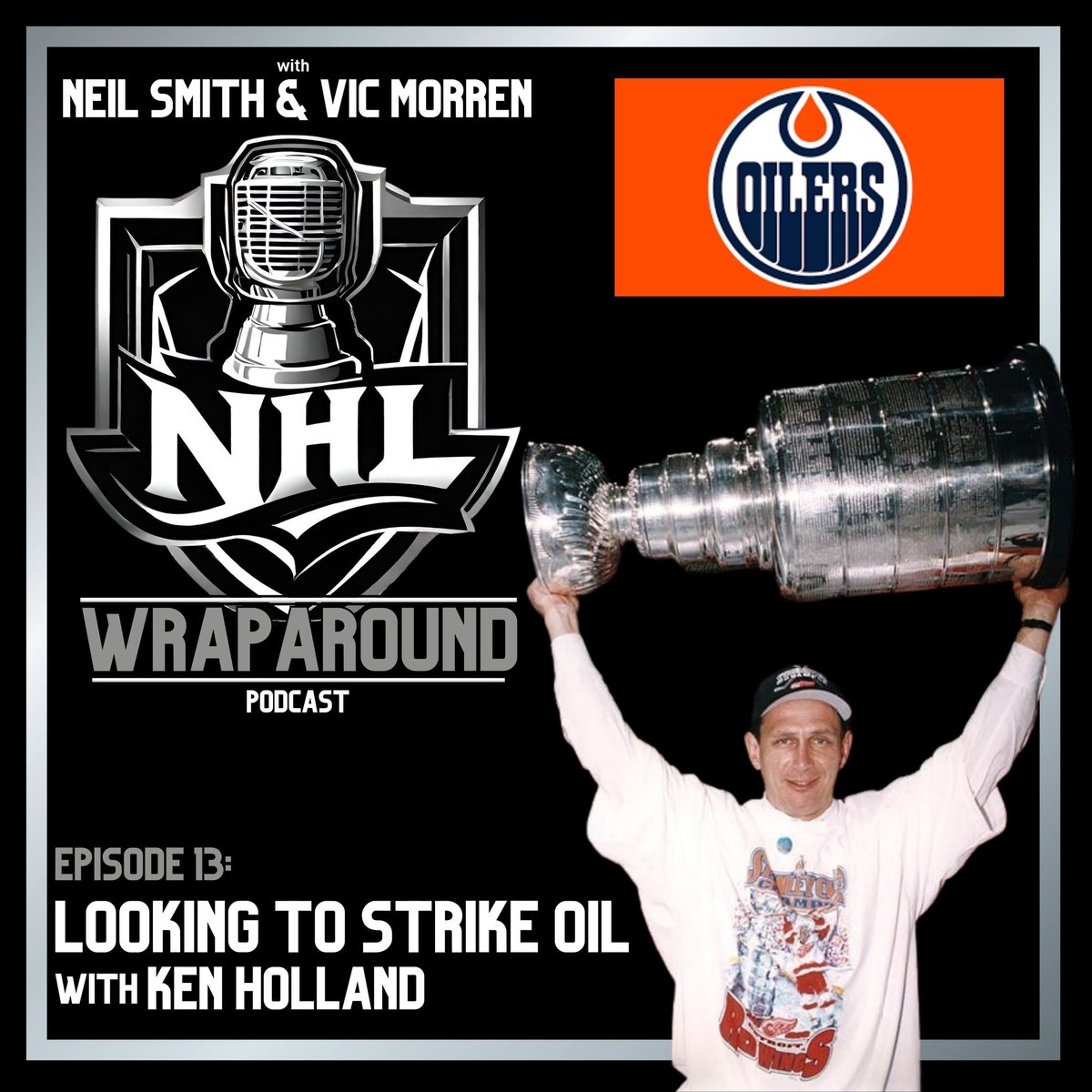 Today #LetsGoOilers Pres/GM Ken Holland joined #NHLWraparound podcast for some thoughts on the past, today and the playoffs. So much fun with my friend of 40 years!! #NHL @EdmontonOilers