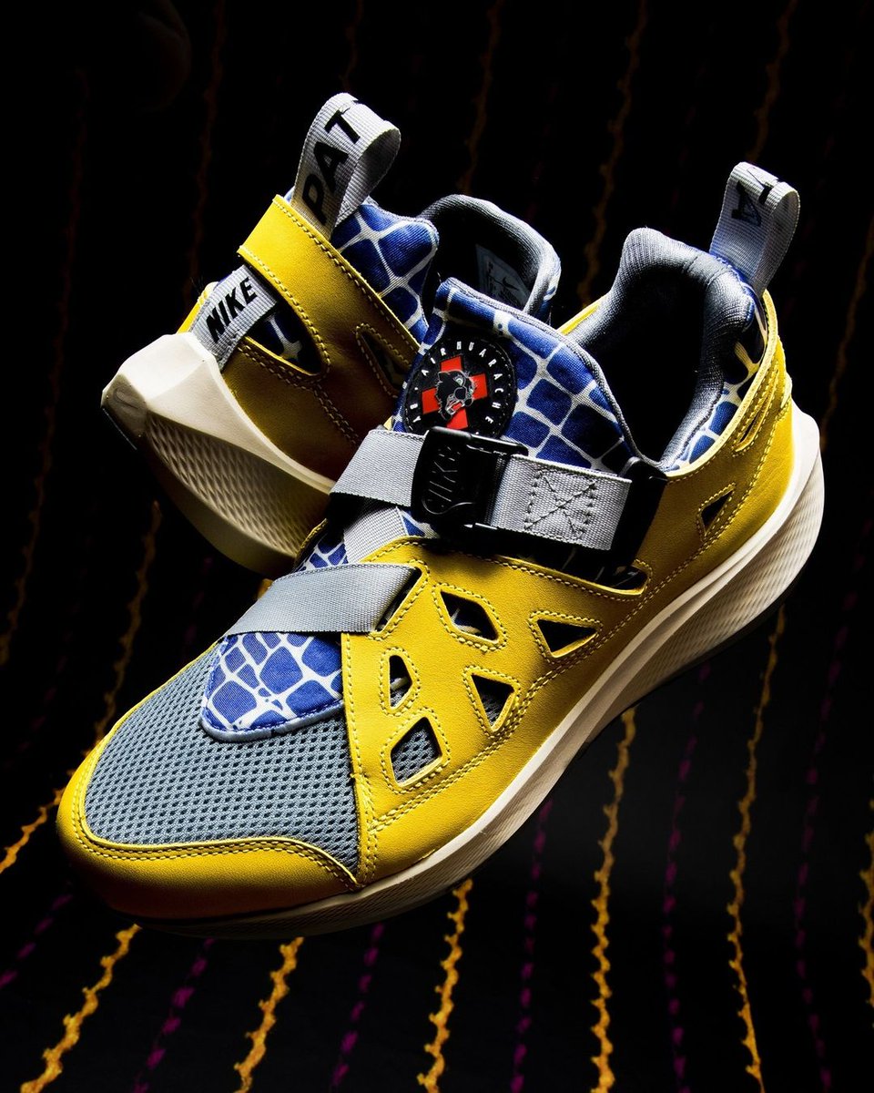 eebsp_'s tweet image. Là on parle ! Nike x @Patta_NL se retrouvent sur une collection running complète et surtout sur cette Air Huarache Plus qui sera dispo sur le shop 🇳🇱 le 26 avril et le 2 mai sur l'App Nike consacrée aux souliers de sport. 👀
Vous en dites quoi ?

#eebsp #patta