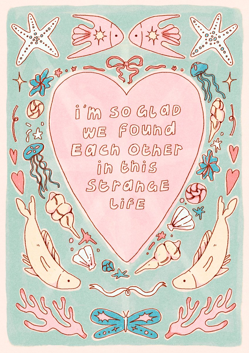 thank you for popping into my life exactly when i needed 🐟