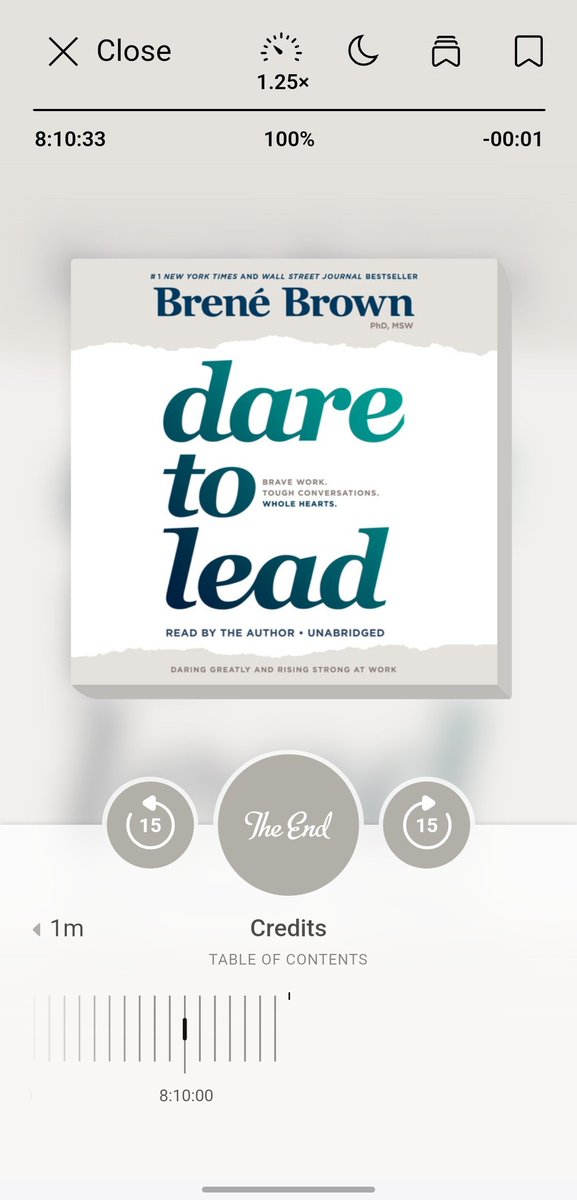 Just wrapped up 'Dare to Lead' by @BreneBrown – an empowering journey into courageous leadership and vulnerability. I am grateful for the insights gained and am ready to step into the arena with authenticity and courage!! 🦅📚