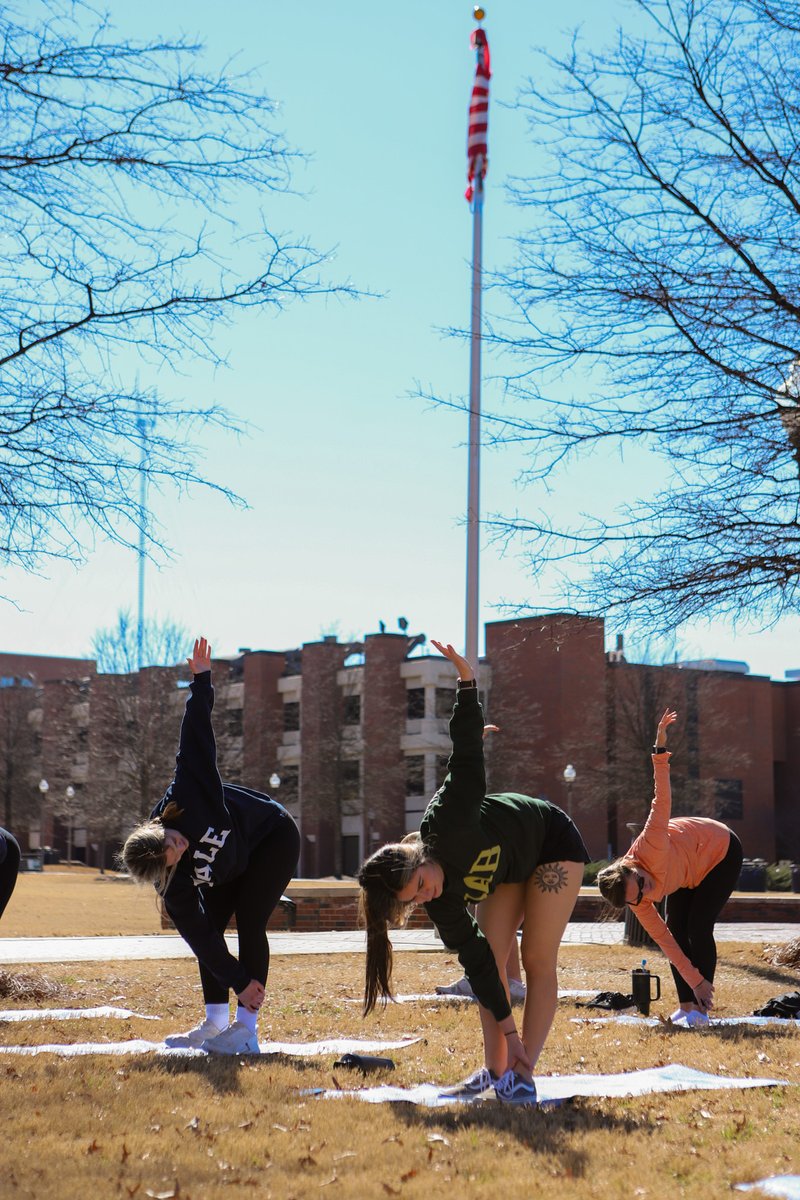 Align your body with the beauty of the sunset. Join us for Sunset Yoga at Gold Hall on April 18th at 7 pm. Reserve your spot through our app for a serene evening of relaxation and rejuvenation.