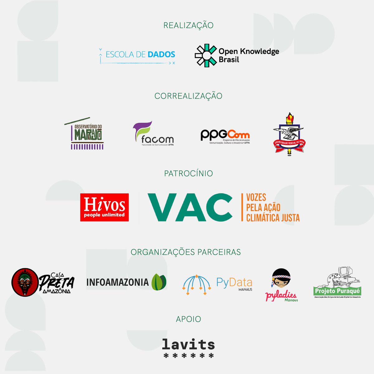 Participe do Coda Amazônia 2024! 🌳🔍

🗓️ 27 e 28 de junho em Belém, 29 de junho na Ilha de Marajó.

📢 Inscrições abertas! Garanta sua vaga em go.ok.org.br/coda-amz2024 

O evento é gratuito, mas as vagas são limitadas, então não perca tempo!