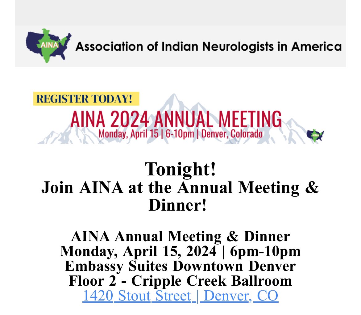 Please come and join today for the Annual #AINA meeting Register- 4aina.com/event-5495653