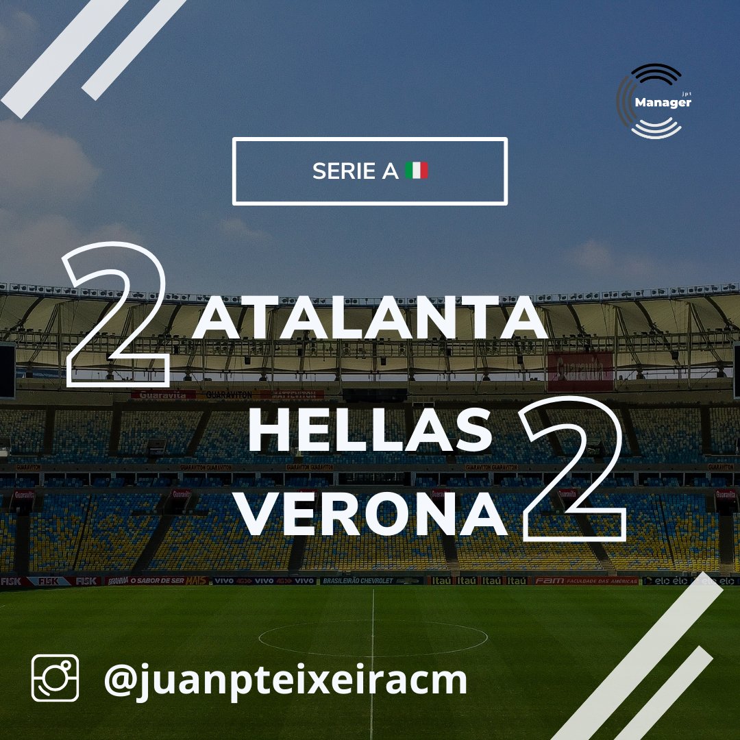 #SerieA ⚽️🇮🇹 | #Fecha32

🟣🟣 #Fiorentina 1️⃣
🔵🔴 #Genoa 1️⃣

⚫🔵 #Atalanta 2️⃣
🔵🟡 #HellasVerona 2️⃣ 

#SerieATIM #Calcio #FiorentinaGenoa #Verona #Italia #Calciomercato #Italy #calcioitaliano #serieaxespn