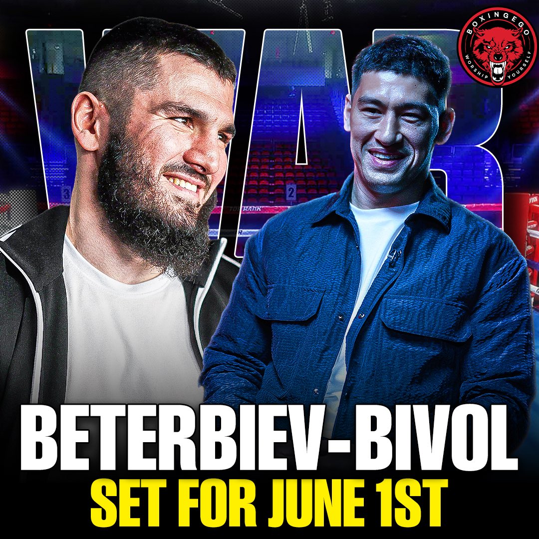 Boxingego's tweet photo. #EGOGraphics #EGOBangerAlert - I don’t need to say much, you already know what it is…
U N D I S P U T E D 👑
#BeterbievBivol
#boxingego https://t.co/CgwrCQYUhc