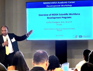 Happy to join the @NIH/@LmsaNational LHS+ Identity, Development, Empowerment, and Resources Seminar (LIDEReS) in Research and welcome many talented early-career scientists pursuing careers in research & academic medicine! -GR