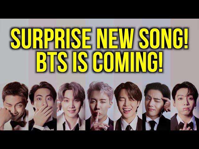NEW SONG OF BTS IS COMING