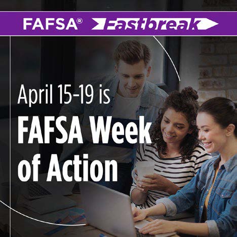 It’s #FAFSAFastBreak week and if you’re planning to attend college this fall, the best thing you can do for yourself is stop scrolling, go to studentaid.org, and complete your FAFSA form right now!