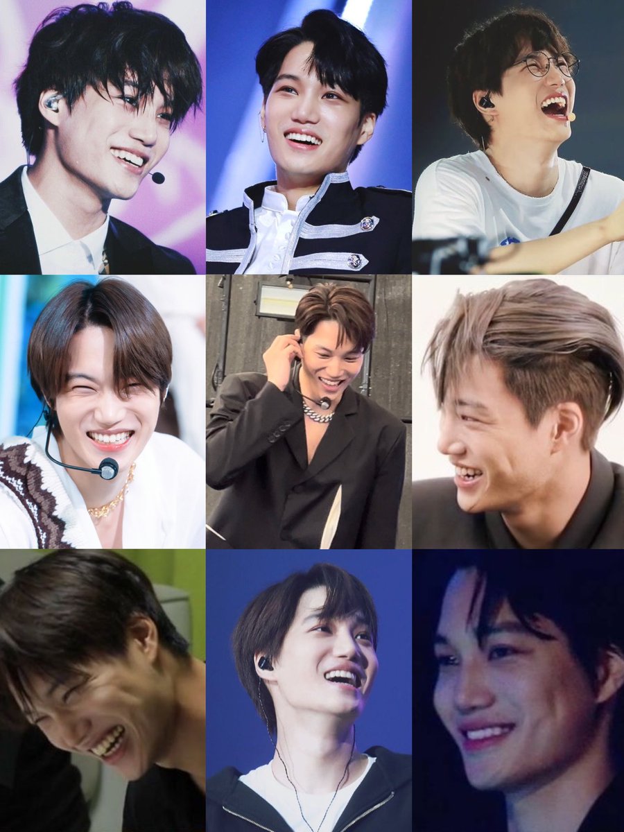 jongin’s smile is everything