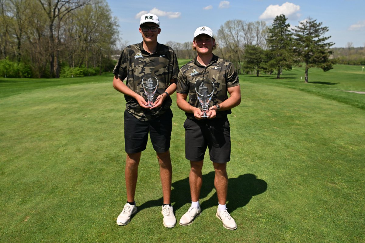 WrightStateGolf's tweet image. Your Raiders are once again team champs at the Wright State Invitational! Andrew Flynn is the individual champion after beating Timmy Hollenbeck in a playoff as 6 Raiders finish in Top 10 individually.

⛳ Leaderboard: bit.ly/3TWIJJ2
#RaiderUP | #FullRaid | #RaiderFamily
