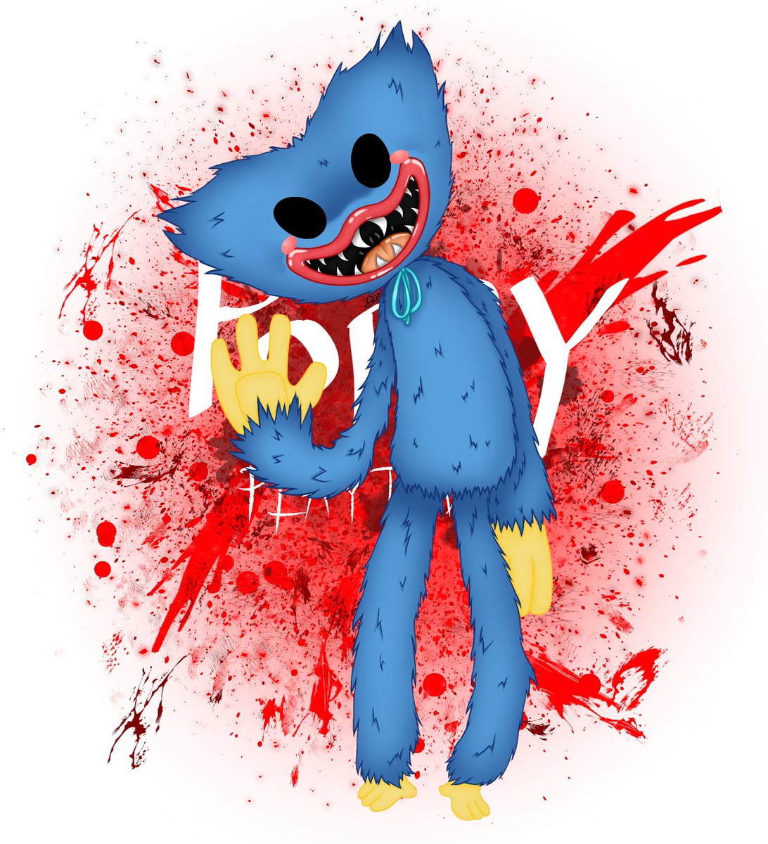 Cute Huggy Wuggy~ #drawings #digitalartwork #art #doodle #PoppyPlaytime #Chibi #huggywuggy