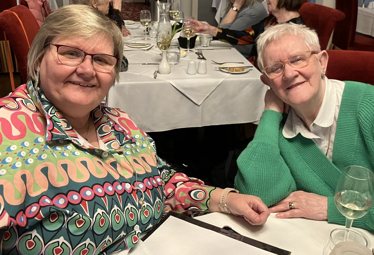 On our holidays. Feeding our faces time Manor House hotel Enniskillen. I’m taking the photo btw this is Lorraine and my lovely mother in law Dot.