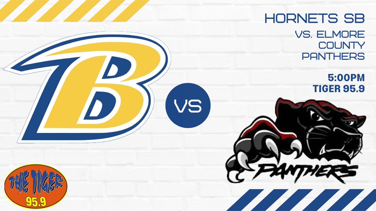 Tiger 95.9 FM (@wtgzfm) on Twitter photo This evening, the Lady Hornets are back on the diamond against a key area opponent in the Elmore County Panthers. Join <a href="/TheGardVoice/">Tim Senn</a>, <a href="/tp_hammock/">TP Hammock</a> and the rest of the crew on the call on our airwaves or online at thetiger.fm!!!
<a href="/beauregard_hs/">Beauregard HS</a> This evening, the Lady Hornets are back on the diamond against a key area opponent in the Elmore County Panthers. Join <a href="/TheGardVoice/">Tim Senn</a>, <a href="/tp_hammock/">TP Hammock</a> and the rest of the crew on the call on our airwaves or online at thetiger.fm!!!
<a href="/beauregard_hs/">Beauregard HS</a>
