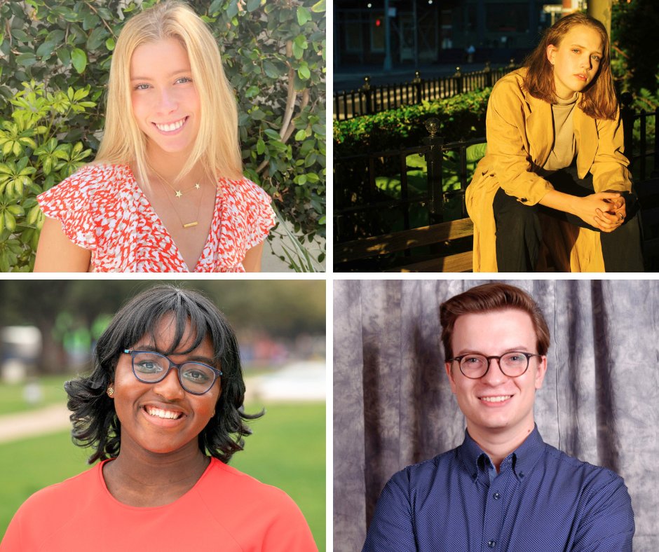 Congrats to the 4 @smumeadows students! 👏 Engaged Learning Fellowship (ELF) grants allow students to design & pursue capstone-level projects in research, service, & creative activity. Read more to discover what these students are working on this year: bit.ly/3vSQ7ND