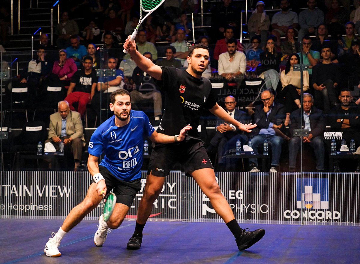 and the last spot in the finals goes to @mostafasal_ !!!!! [2] Mostafa Asal (Egy) 3-2 [3] Karim Abdel Gawad (Egy)  11-6, 7-11, 5-11, 11-7, 11-8 (73m)