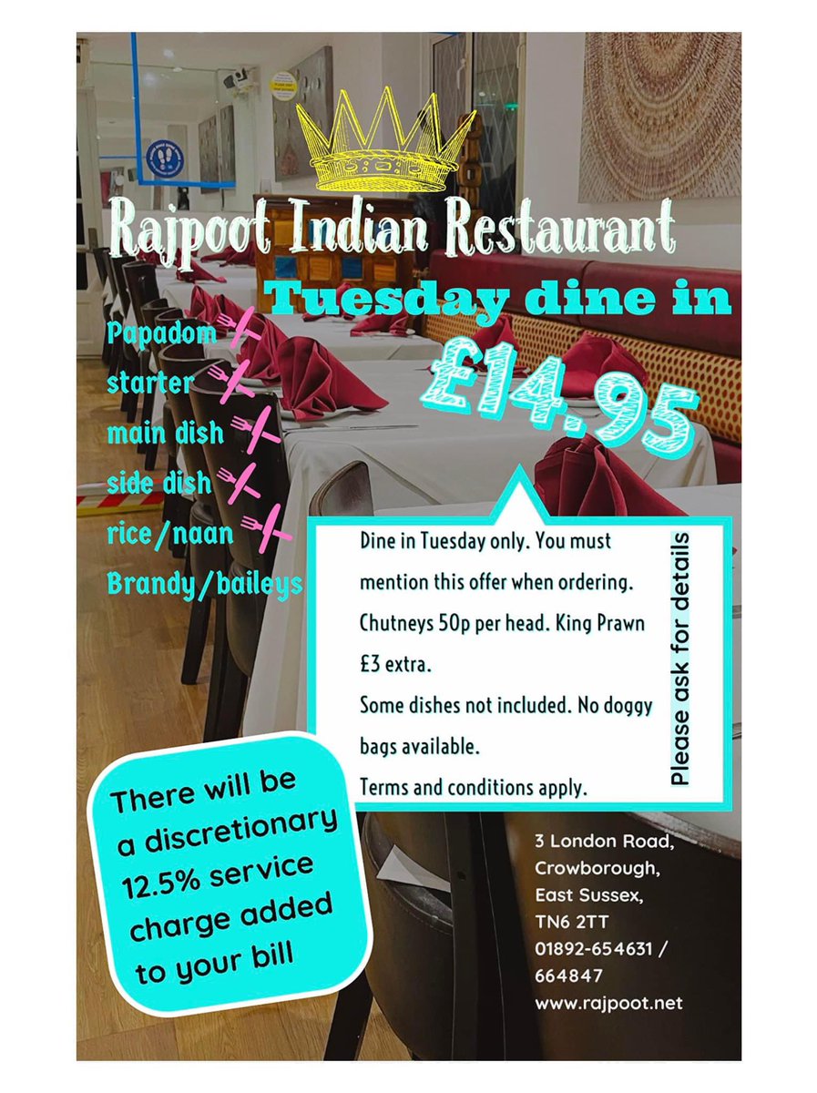 Rajpoot Crowborough (@rajpootcrowbor1) on Twitter photo 