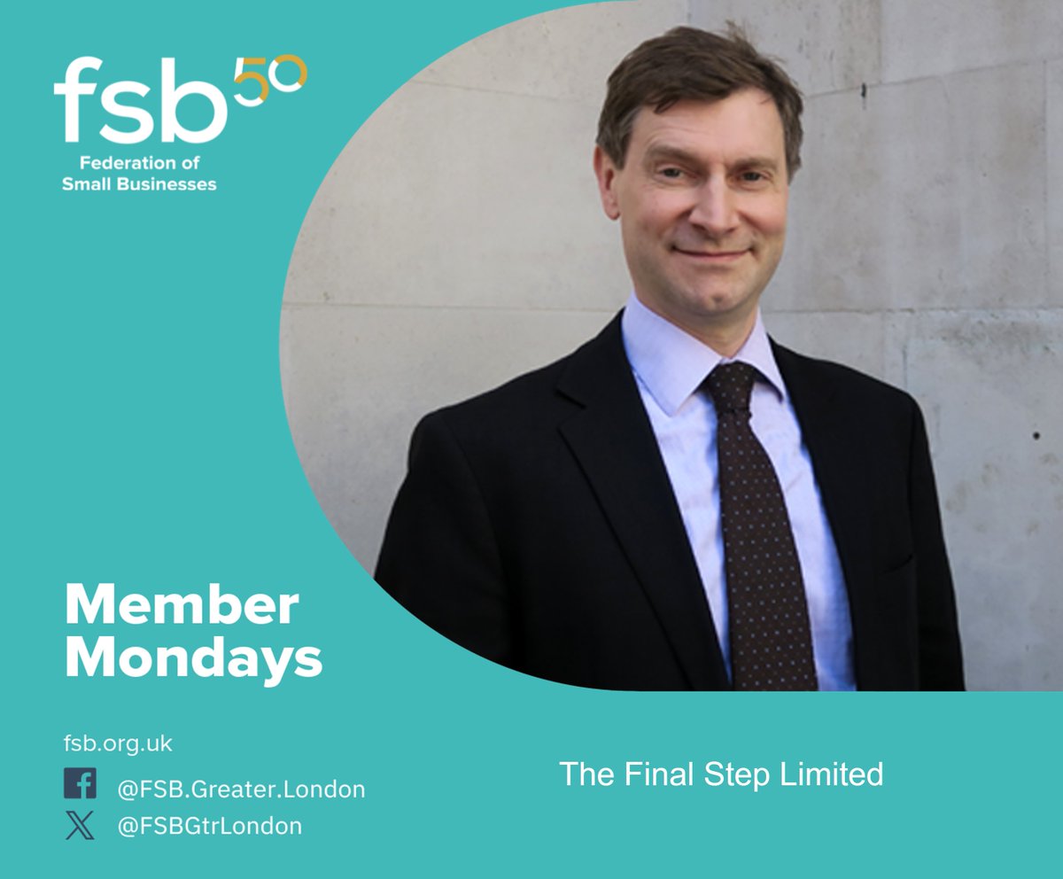 #FSBmember Monday spotlights Simon Heath, Director of @myfinancefutur1 in #CentralLondon. Providing top-notch IT support to SMEs since 1987. Joining FSB to strengthen his business and community ties. Don't miss their upcoming free event on April 25 👇 go.fsb.org.uk/49Nz8KJ