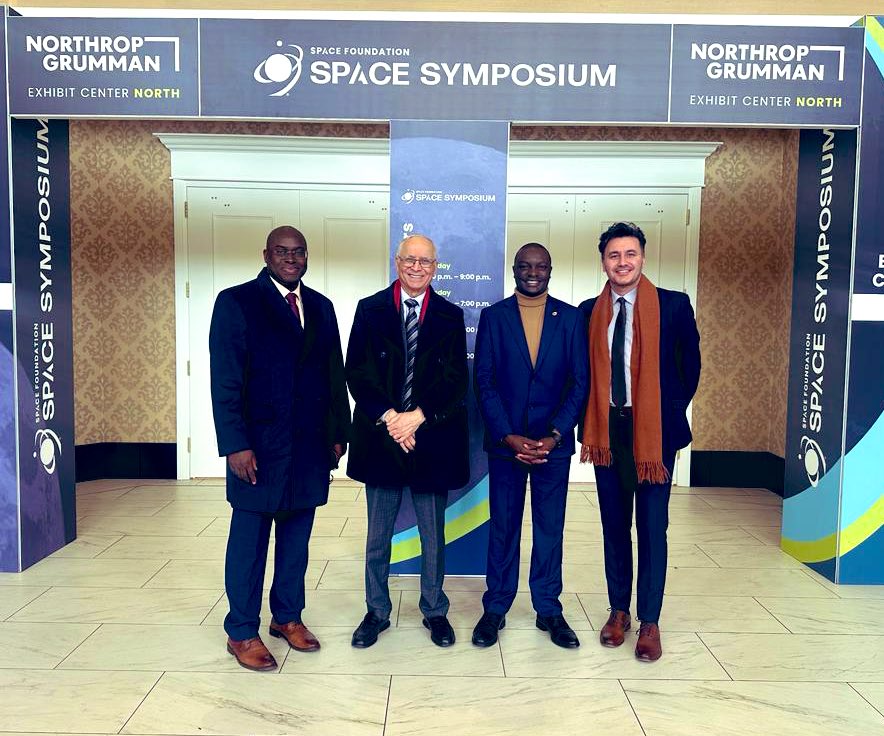 @ Space Symposium in Colorado Springs 🇺🇸 to trigger Africa-US space cooperation for Africa’s sustainable development through African skilled youth & women. Meetings with high officials from @SpaceFoundation @NASA, Whitehouse Space Council, Dep of Commerce/State department & @NOAA