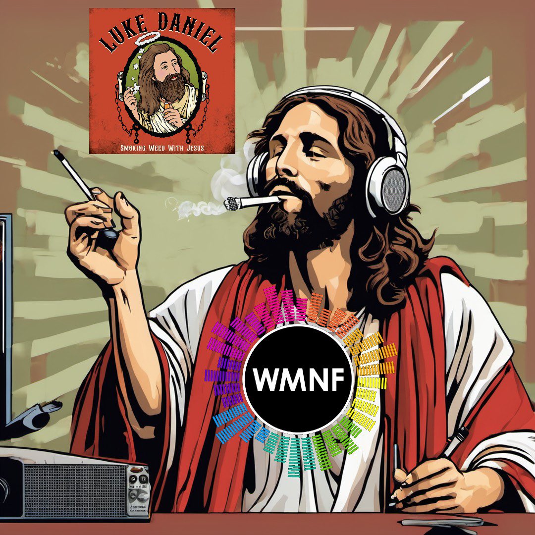 @wmnf_tampa is Smoking Weed with Jesus! Happy holidaze!