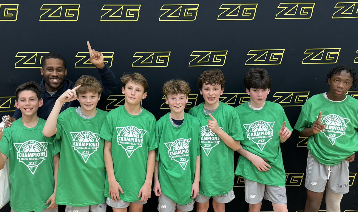 Your 6th grade boys champs!🏆 Coach Lorius’ Stamford Peace squad is going to take a lot to beat 💪🚨 going undefeated 👀 and winning over another undefeated squad in the 🚢!! #CTBattleRoyale #ZeroGravityBB