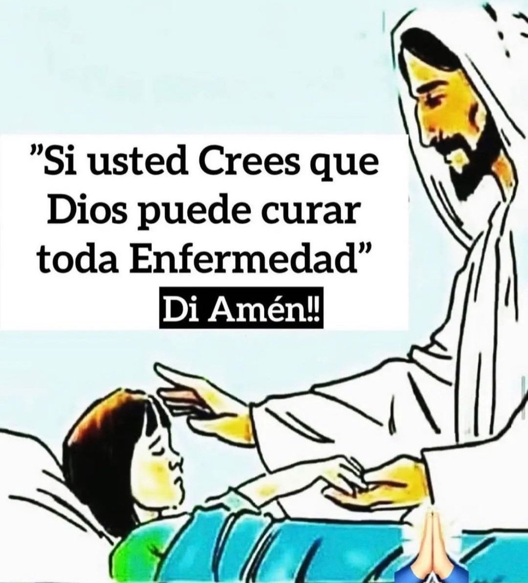 PADRE BUENO,aunque vivimos en un mundo lleno de enfermedades,unas curables, otras incurable,pero todas dañinas para nuestros cuerpos. PADRE,todo es posible para ti, tu con tu palabra poderosa puedes sanar cualquier enfermedad. PADRE,tu eres nuestro sanador. En CRISTO JESÚS. AMÉN.