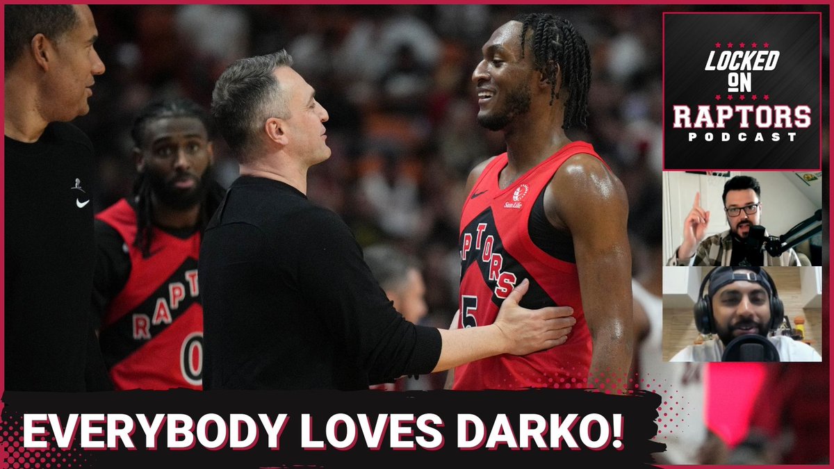 New @lockedonraptors where @vivekmjacob joined me to talk about locker cleanout day. 🏀Why Darko feels like the big story of the day 🏀Scottie's leadership & ascension 🏀Things the FO needs to nail this summer link.chtbl.com/LORaptors